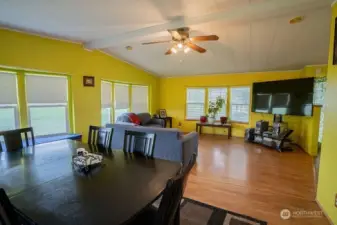 Living and dining