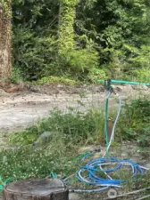 Water on site, Kitsap PUD