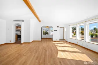 Bright living room with generous windows and abundant natural light.
