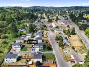 Small welcoming housing development, just blocks from the center of Tenino, close to schools, great restaurants, Market Fresh and hardware stores.  Short distance drive to Chehalis, Rainier, Yelm and Tumwater.