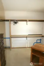 Primary main floor closet.