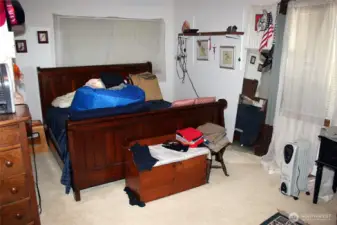 Lower level bedroom.