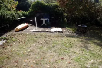 Outdoor patio area.  Perfect for BBQ.