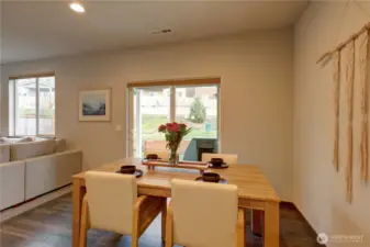 SLIDERS TO THE BACK YARD.