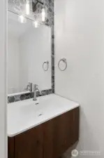 main floor half bath