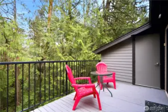 Storage room by balcony