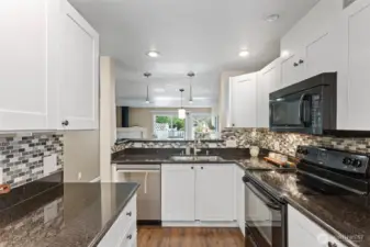 Renovated kitchen