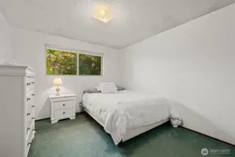 Second bedroom. Windows are all double pane and in good condition!