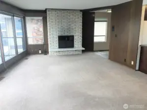 Unit 3 with large living room