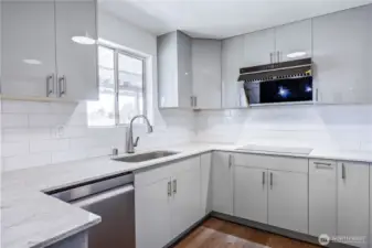 Main floor kitchen