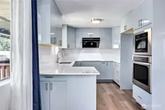 Main floor kitchen