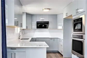 Main floor kitchen