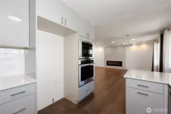 Main floor kitchen