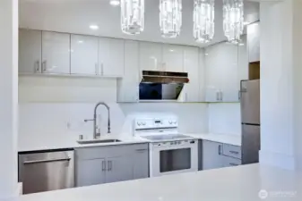 Lower level kitchen
