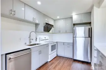 Lower level kitchen