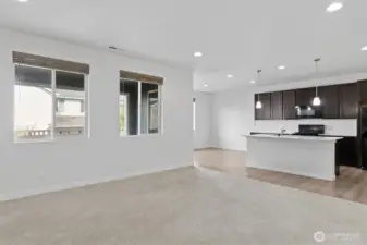 Open Concept Kitchen w/ Island