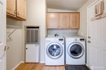 Laundry room.