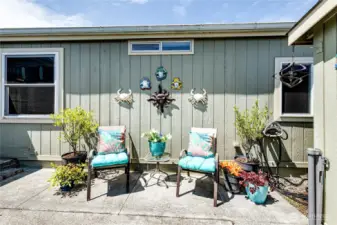 Relax on your patio!