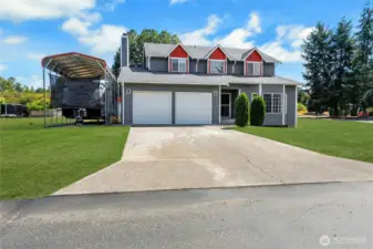 This is the one you have been waiting for!  Looking for space?  RV Parking?  This move in ready home offers both.  Come check it out.