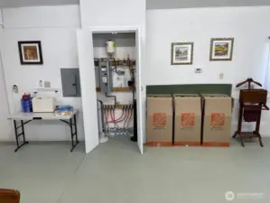 Heating system for the Concrete Floor