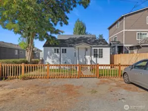 There are two dedicated parking spots for this unit in front on 9223 on the right.