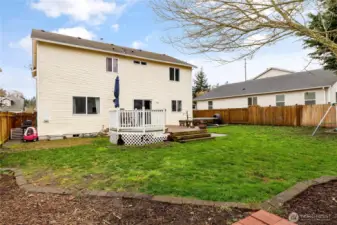 View of back of home.