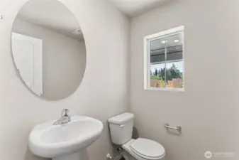 Main Floor Bathroom. Photos are for representational purposes only, colors, elevation and features may vary.