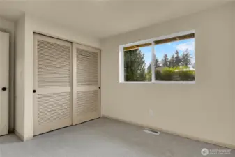 Third bedroom on upper level