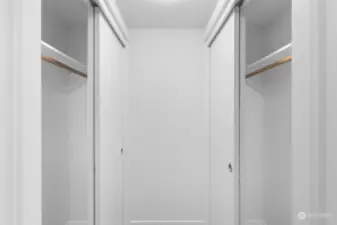 Large closet space