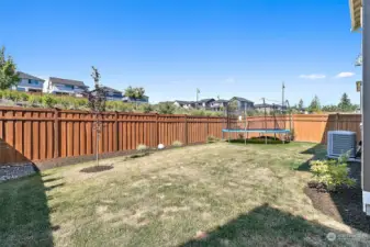 Enjoy the peace and privacy of a fully fenced yard with no homes directly behind you. This secure and secluded space provides a perfect backdrop for outdoor activities, relaxation, and play, making it an ideal space for all!