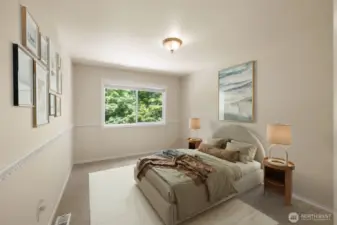Bedroom #4 Virtual Staged