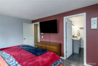 Easy care floors throughout - even in the primary suite