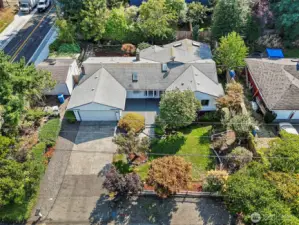 8,500 sqft corner lot