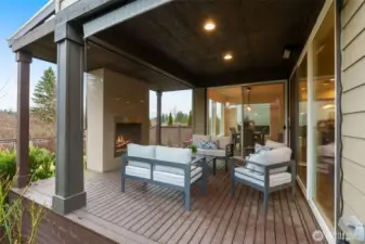 Imaging mounting a TV above that fireplace and watching the game or your favorite show!