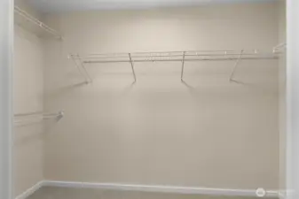 TWO WALK IN CLOSETS. Can you believe it??