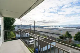 This investment property is a rare find with secure garage parking, balconies, views, and access to all the waterfront has to offer.