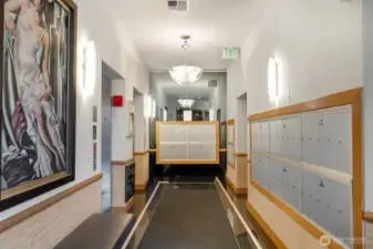 Building is secure and professionally cleaned weekly.