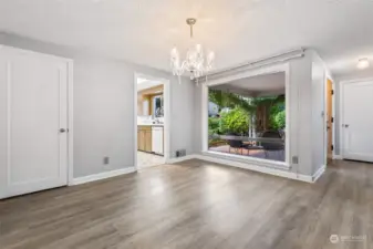 Formal dining room