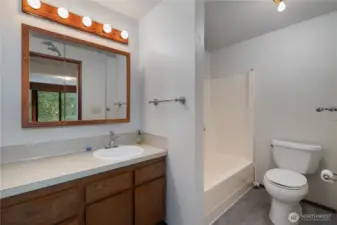 Upstairs bathroom