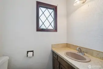 main floor half bath
