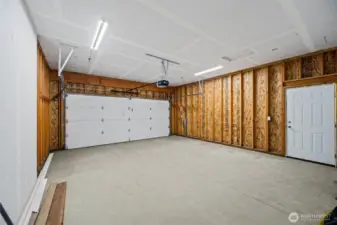2 Car Attached Garage