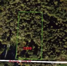 Beautifully wooded 4.73 acres, just a mile from Hwy 16