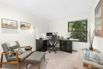 3rd bedroom currently being used as office