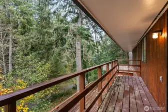 Balcony off of Dining room