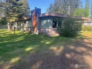 Picture Windows with view Side of Home facing Sedgwick Rd