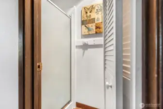 Water Closet for Shower & Toilet in the Primary Suite