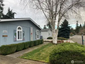 sidewalk around home