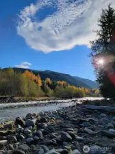 Enjoy trails throughout the neighborhood, some of which lead to  beaches along the White River.