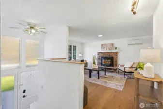 Inside, the home has been thoughtfully refreshed to create a clean and cohesive feel throughout.