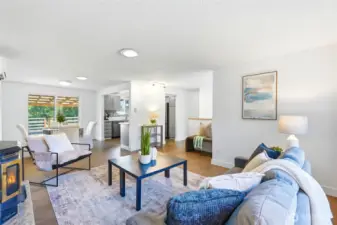 Here you can see just how open and inviting the space truly is.